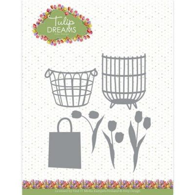 Find It Trading Amy Designs Tulip Dreams - Tulip Basket